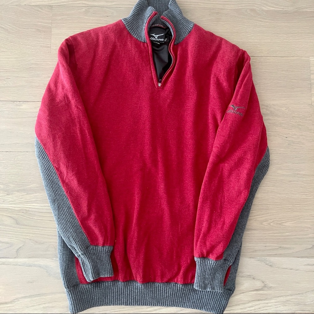 Mizuno Men’s Size S Windproof Quarterzip
